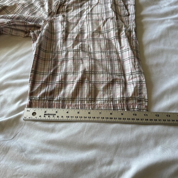 Quagmire Golf Men's Plaid Chino Golf Shorts‎ Pink/Gray 34 Preppy Country Club - Picture 15 of 16